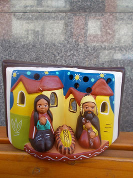 Presepe nel libro