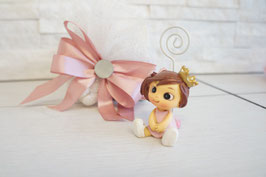 Memoclip bimba con corona