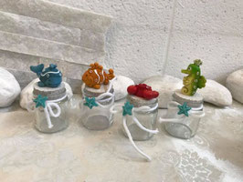 Barattoli mare assortiti con animaletti