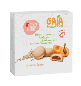 Biscotti grano saraceno farciti all' albicocca