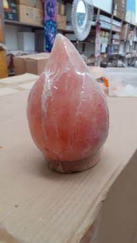 Lampada di sale fiamma