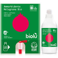 Ammorbidente liquido con olio essenziale di melagrana Biolù 20 litri