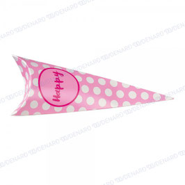 Cono rosa Happy