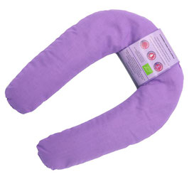 Cuscino per collo lavanda viola