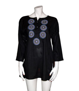 Camicia con cerchi decorati