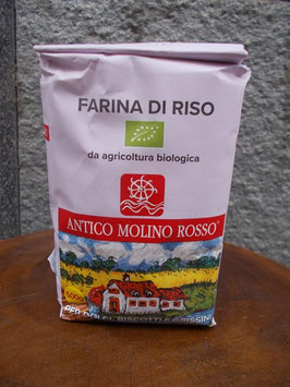 Farina di riso bianca antico molino rosso
