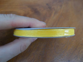 Nastro organza 6mm giallo