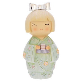 Diffusore Kokeshi giapponesina con bicchiere