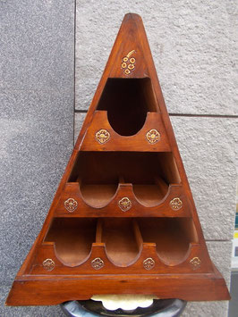 Mobile portabottiglie a piramide