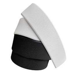 FASCIONI GOMMA ZIGRINATI al paio