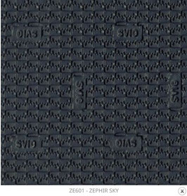 LASTRA ZE601 ZEPHIR SKY - 45 X 73 cm sp. 4 mm NERO