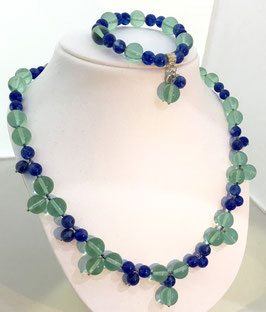 Handmade quartz necklace