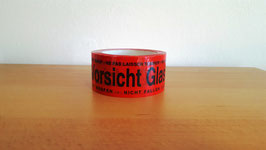 Klebeband "Vorsicht Glas!"