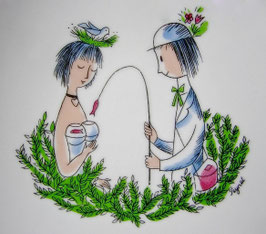 Frivole Angelpartie