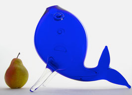 Glücklicher blauer Fisch