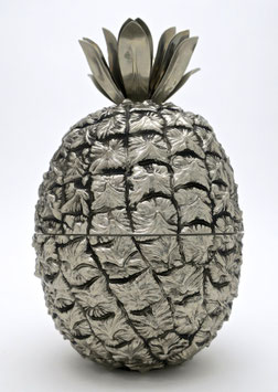 Ananas-Eiskühler silberfarben