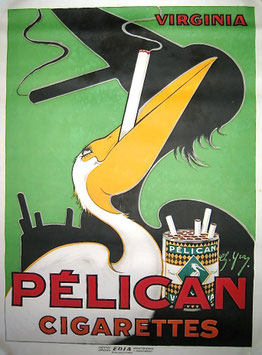 Der Pelikan genießt