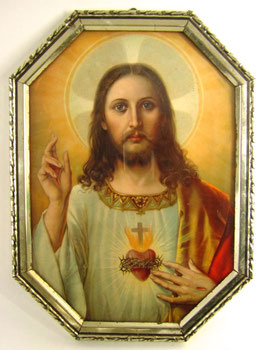Jesus zeigt Herz