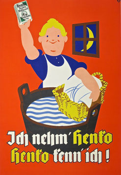 Henko - Dralle Waschfrau
