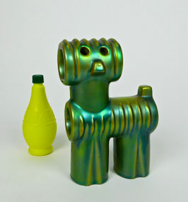Grüner Hund