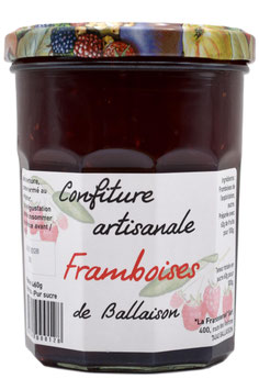 Confiture de Framboises avec Pépins