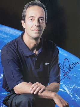 Jean-Francois Clervoy, official signed ESA Card