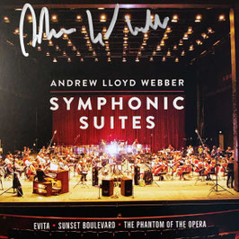 Andrew Lloyd Weber, signed CD Booklet 'Symphonic Suites'