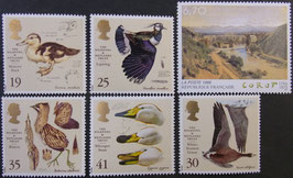 イギリス、フランス切手