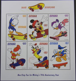 ディズニー切手(ディズニー70周年)