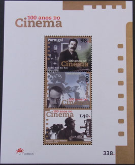 ポルトガル　映画100年記念切手