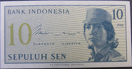 インドネシア　10セン