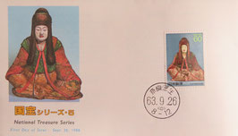 初日カバー】 台湾故宮名画'62年版 （1通完） Taiwan 1962