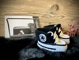Baby Sneakers, schwarz 110