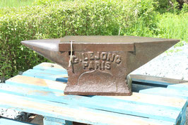 # 3518 - very unique french anvil embossed marking " G.LEJONG PARIS " , weighed 572 lbs