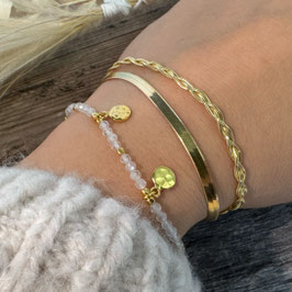 ARMSCHMUCK "Gold Rush" vergoldet