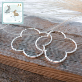 11.Dezember: OHRCREOLEN "Petal Bloom" Silber