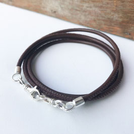 Maskenband 4 in 1 Nappaleder HAVANNAH matt