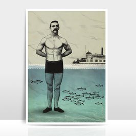 A3 Artprint "Beachboy"