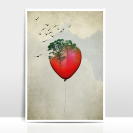 A4 Artprint "Red Balloon"