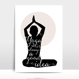 A4 Artprint "Yoga"