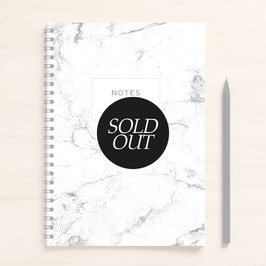A5 Notizbuch "Notes04 Marmor"