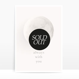 A4 Artprint "Mond - always with you"