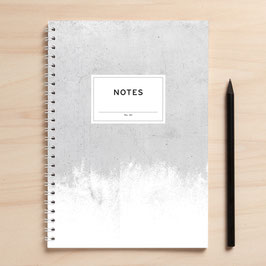 A5 Notizbuch "Notes01 Beton"