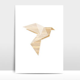 A4 Artprint "Origami Taube"