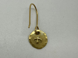 【美品】金メタルピアス【OLD】