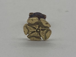 【美品】Ｋ１８ローズピアス①