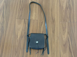 【良品】角型ショルダーバッグ【黒】