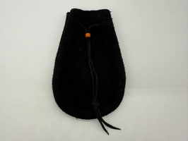 【美品】巾着ポーチL【黒】