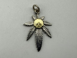 【美品】金メタル付グラス大①