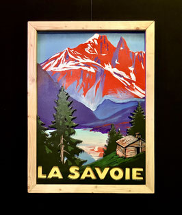 Affiche La Savoie de Roger Broders revisitée